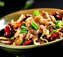 Stir-fried Pork with Rice