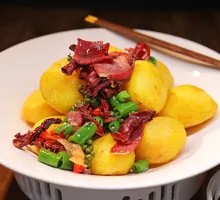 Ham and Large Potato Dish
