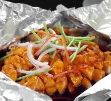 Braised Perch in Brown Sauce