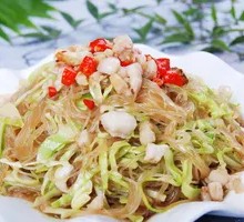 Bok Choy Stir-Fried with Vermicelli