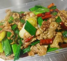 Stir-Fried Pork with Rice