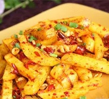 Spicy Potato Strips