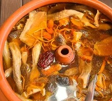 Oyster Mushroom Steam Chicken