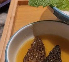 Abalone-stuffed Morel Mushrooms
