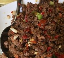 Pickled Chili Stir-Fried Beef Minced