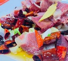 Dry Chili Stir-fried Ham
