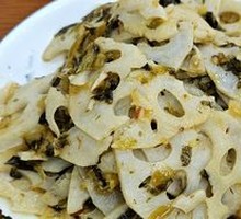 Sour Cabbage and Lotus Root