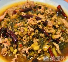 Pickled Vegetable with Minced Pork