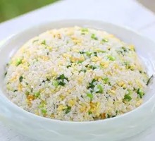 Scallion Goose Egg Fried Rice