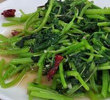 Stir-Fried Baby Mustard Greens