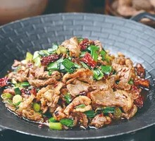 Pu'er Tea Stir-fried Pork
