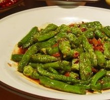 Braised Green Pepper with Tiger Stripes