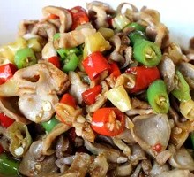 Spicy Pepper Chicken Offal