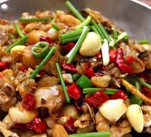 Spicy Frog Legs in Dry Pot