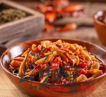 Fresh Chili Spicy Braised Duck Intestines