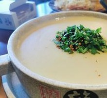 Mashed Potato Pancake with Soybean Powder