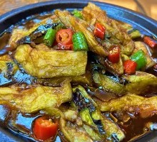 Braised Eggplant in Brown Sauce
