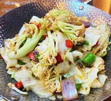 Spicy Stir-Fried Organic Cauliflower