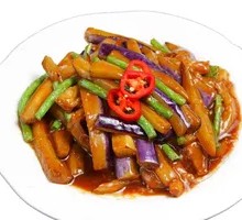 Eggplant and Tofu Dish