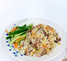 Fresh Pork and Celery Fried Rice