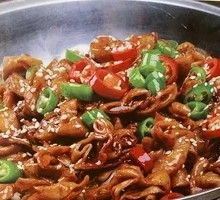 Spicy Pork Intestines Stir-fry