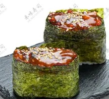 Egg Skin Caviar Sushi