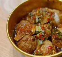 Spicy Braised Beef Meatballs