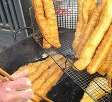 Freshly Fried Dough Sticks