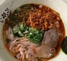 Mixed Sauce Rice Noodles Roll