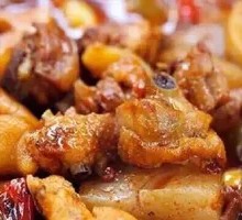 Firewood-raised Chicken Stew