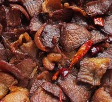 Oil-Poured Dried Pork