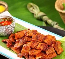 Charcoal-Grilled Pork Belly