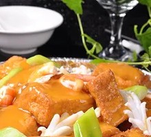 Iron Plate Abalone Sauce Tofu