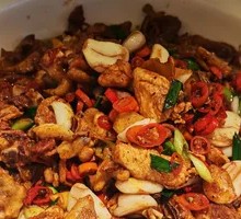 Stir-fried Chicken with Rapeseed Oil