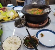 Fried Soybean and Corn with Spicy Douchi