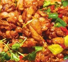 Spicy Frog Legs in Dry Pot