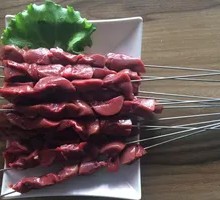 Beef Kidney Skewers