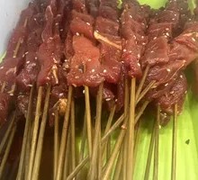 Grilled Spicy Beef Skewers