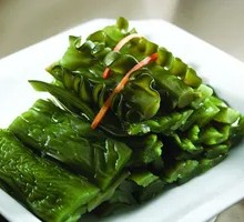 Cold-mixed sea cabbage