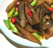 Green Pepper with Sea Snail