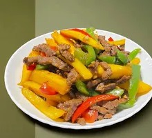 Mango and Beef Stir-fry