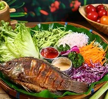 Signature Dai-Style Fish Wrapped in Leaves