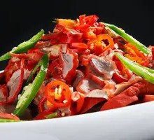Green Pepper Beef Fried Rice