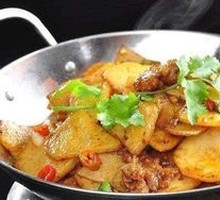 Spicy Potatoes in Dry Pot