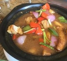 Salted Fish and Eggplant Stew