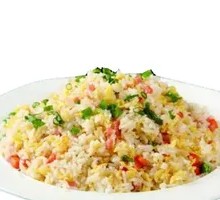 Special Bitter Greens and Egg Fried Rice