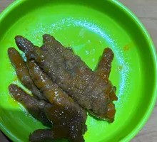 Braised Chicken Feet with Tiger Skin