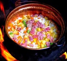 Copper Pot Potato Rice