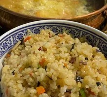 Dried Mushroom Fried Rice