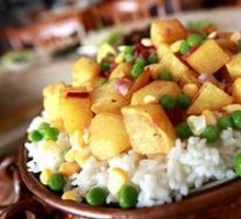 Copper Pot Potato Rice